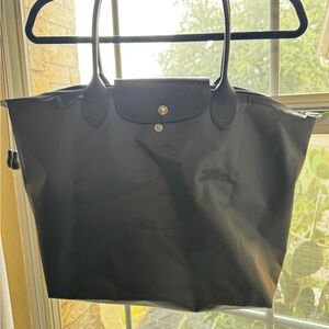 Le Pliage Green Recycled Canvas Large Tote Bag